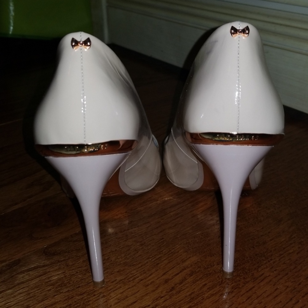 Ted Baker Kaawa Nude Patent Leather Pumps - Picture 4 of 7
